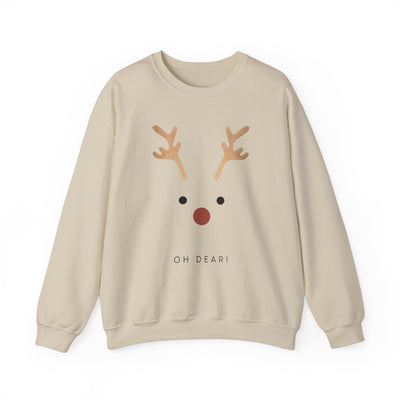 Christmas Reindeer Crewneck Sweatshirt