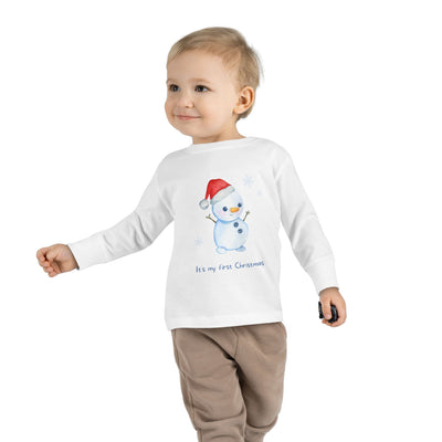 Christmas Toddler Tee - First Christmas Gift Shirt for Kids