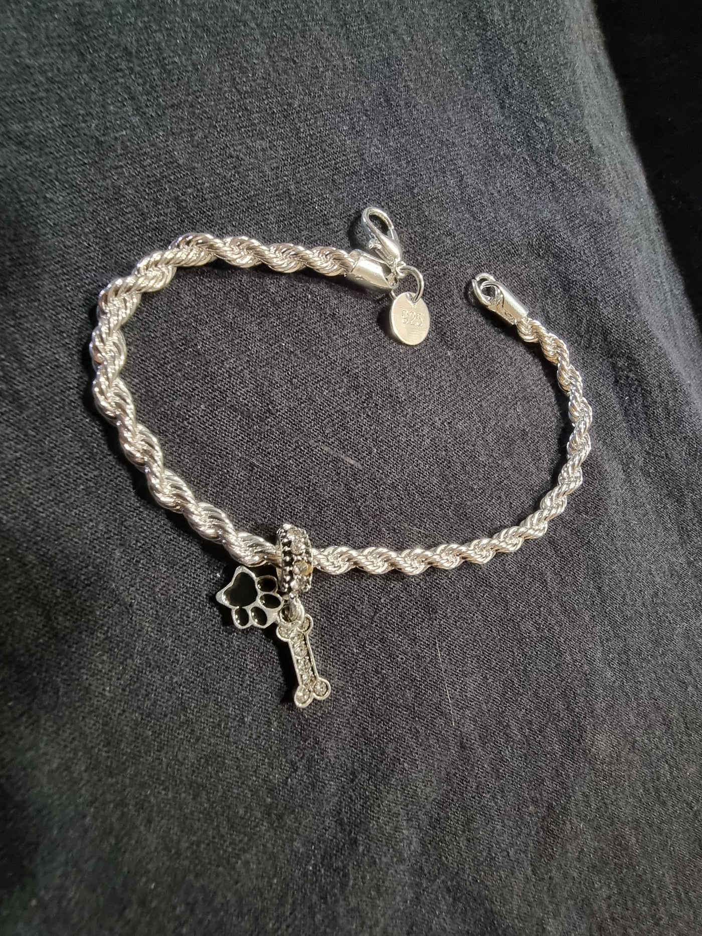 Stainless steel bracelet for animal lovers