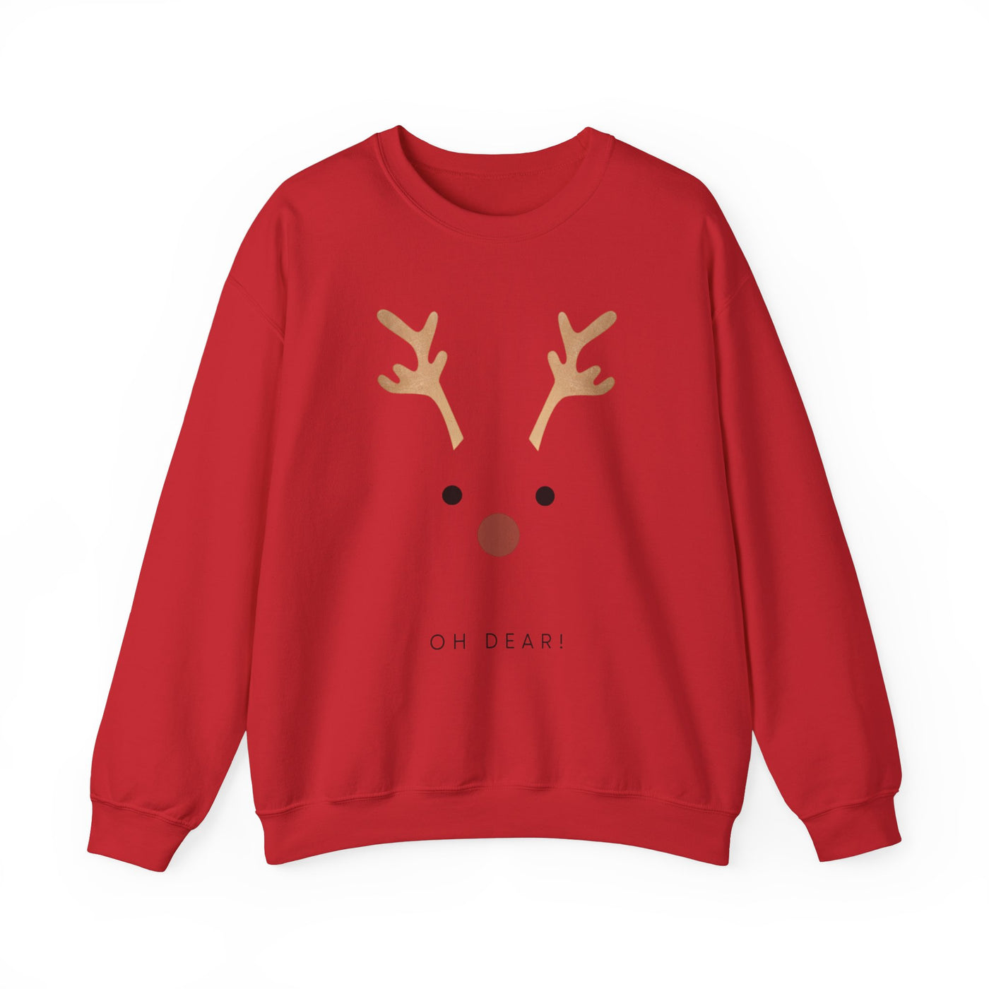 Christmas Reindeer Crewneck Sweatshirt