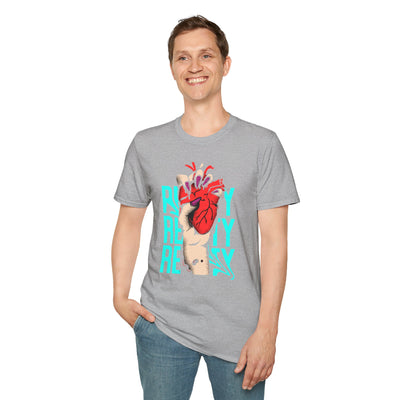 Unisex Softstyle T-Shirt, Reality Heart