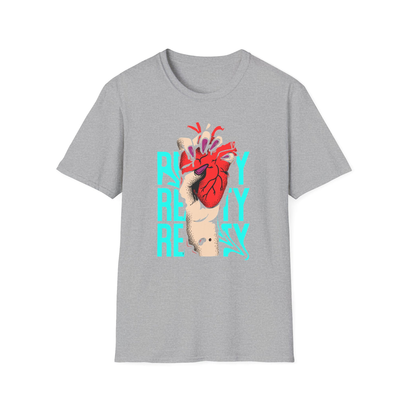 Unisex Softstyle T-Shirt, Reality Heart