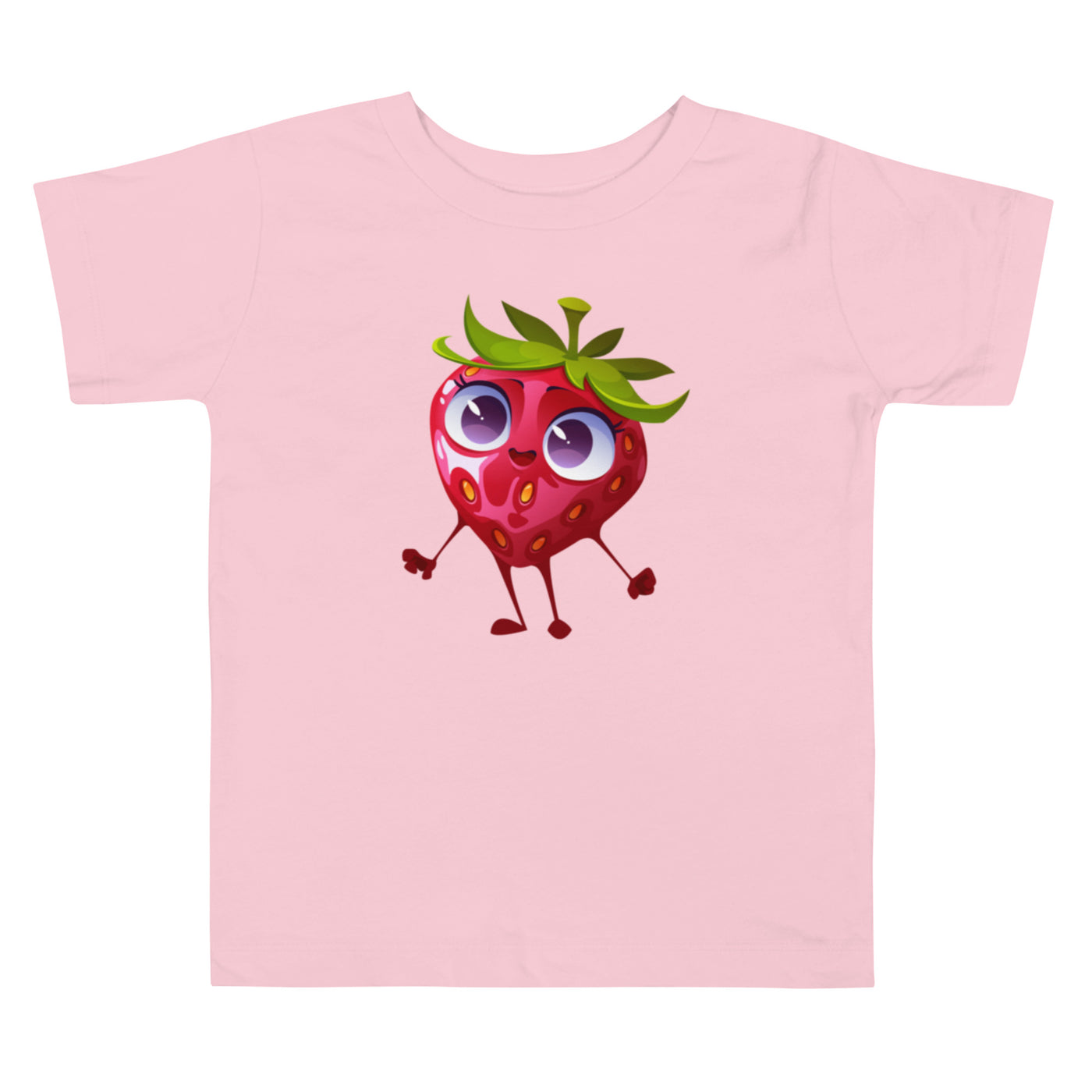 Kurzärmeliges Baby-T-Shirt "Erdbeere"