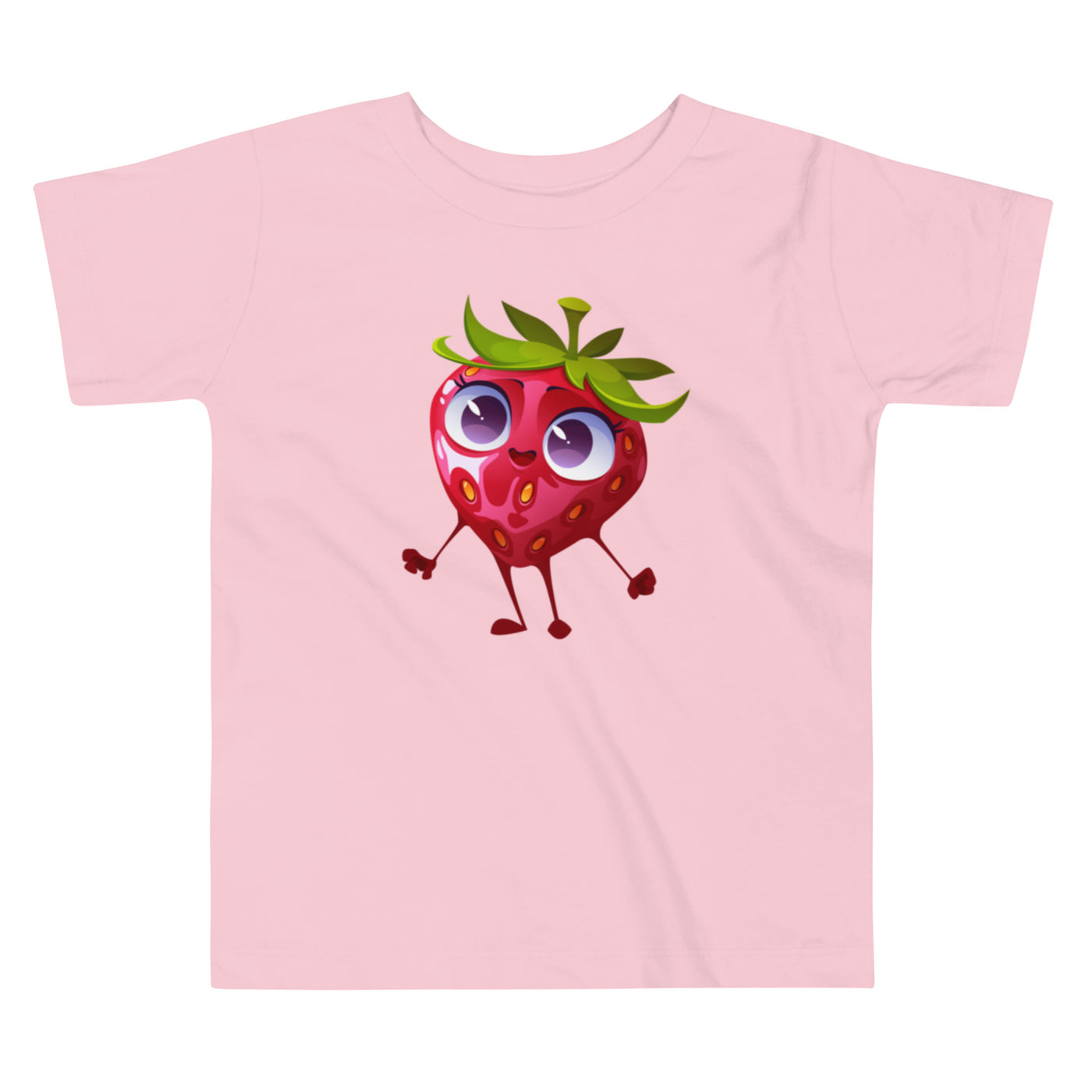 Kurzärmeliges Baby-T-Shirt "Erdbeere"